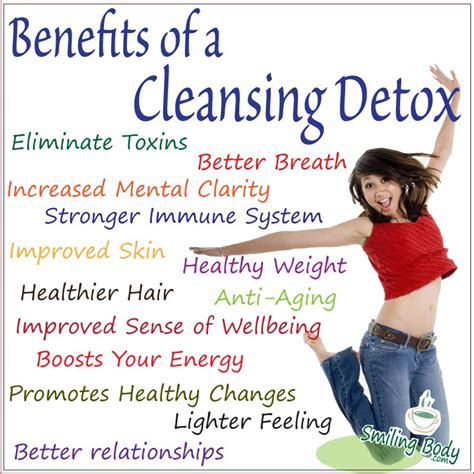 Benefits of a Cleansing Detox - Smiling Body