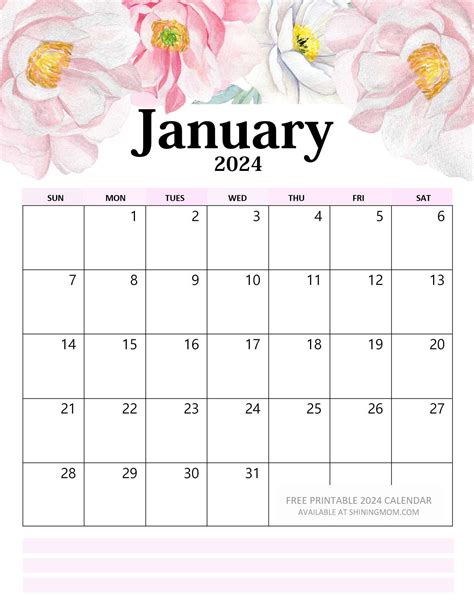 2024 Floral Calendar - May 2024 Calendar With Holidays