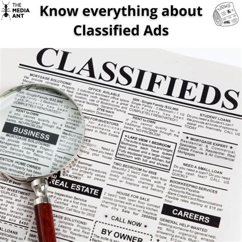 What is Classified Advertising? | Classified Ads Examples