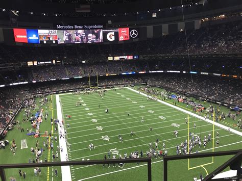 Section 503 at Superdome - New Orleans Saints - RateYourSeats.com