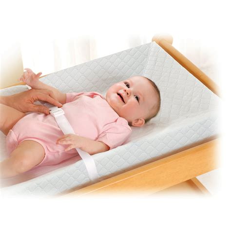 Summer Infant Baby 4 Sided Vinyl Durable Changing Pad with belt, White | eBay