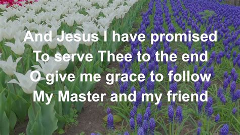 O Jesus I Have Promised (Organ) - Worship Lyric Videos (Preview) - YouTube