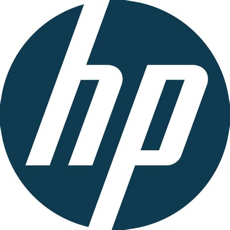 Blue Hewlett-Packard Logo PNG Image | PNG Mart