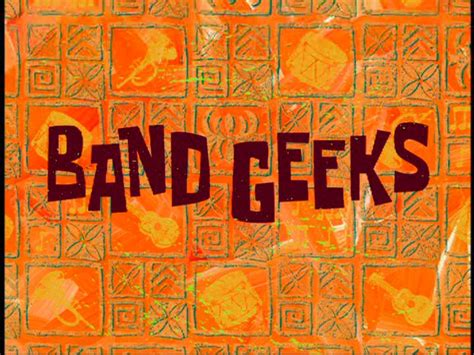 Free download Band Geeks Encyclopedia SpongeBobia The SpongeBob ...