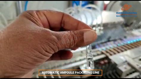 Automatic Ampoule Packaging Line - YouTube
