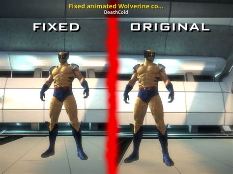 Fixed animated Wolverine costume [X-Men Origins: Wolverine] [Mods]