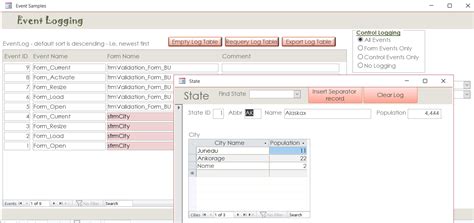 Understanding form event progression | Access World Forums