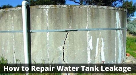 How to Repair Water Tank Leakage - Follow Expert Tips to Fix It