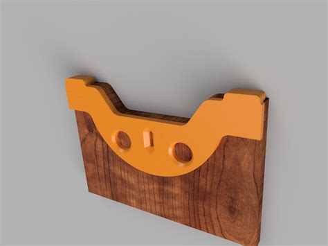 Drawer Pull Router Template - Parameterized! by erick.siders | Download free STL model ...