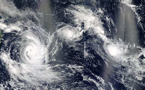 Multiple Cyclones in the Indian Ocean