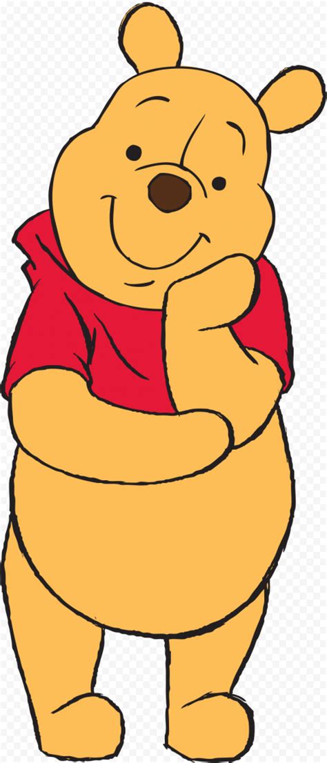 Disney Winnie The Pooh Bear Cartoon PNG | Citypng