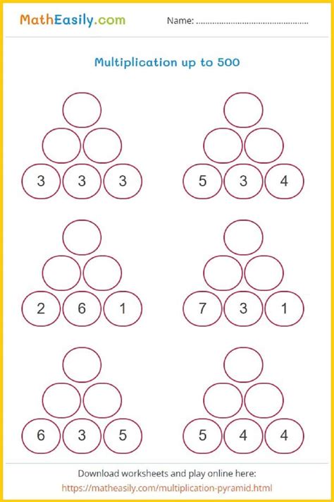 Multiplication Worksheets PDF | free download