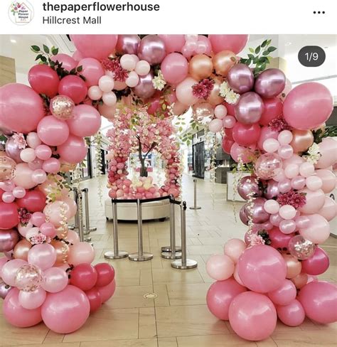 Pin by enidia rivera on Balloon Decor | Pink balloons, Balloon arch, Balloons