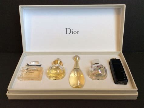 Dior Voyage Mini Travel Les Parfum De Dior Bottles 5ml ea Set of 5 ...