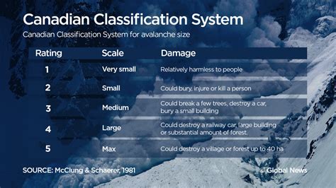 Avalanches in Canada: A look at the types, sizes and safety tips ...