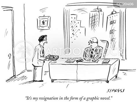 Resignation Letters Cartoons and Comics - funny pictures from CartoonStock