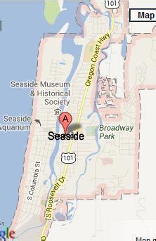 Map Of Seaside Oregon – Verjaardag Vrouw 2020