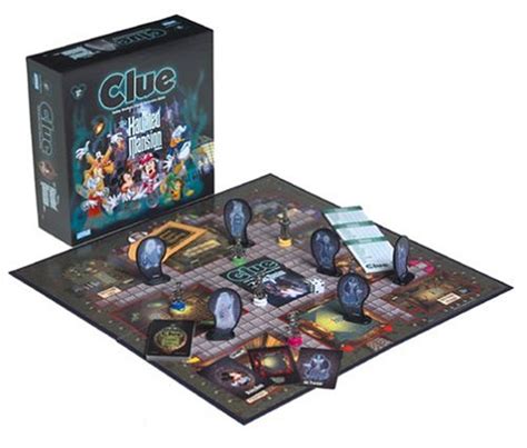 Disney Game: Haunted Mansion Clue Board Game - Board Games Messiah