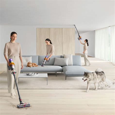 Customer Reviews: Dyson V15 Detect Extra Cordless Vacuum Yellow/Nickel ...