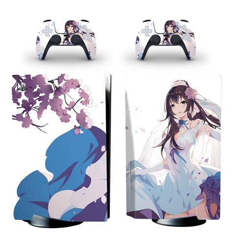 Anime Girl PS5 Skin Sticker Decal - ConsoleSkins.co