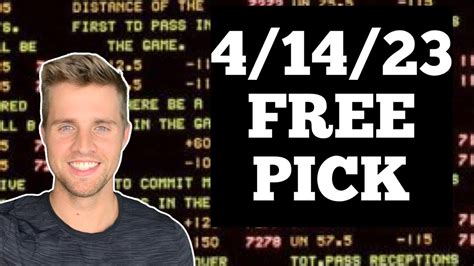 4/14/23 MLB Free Pick - YouTube