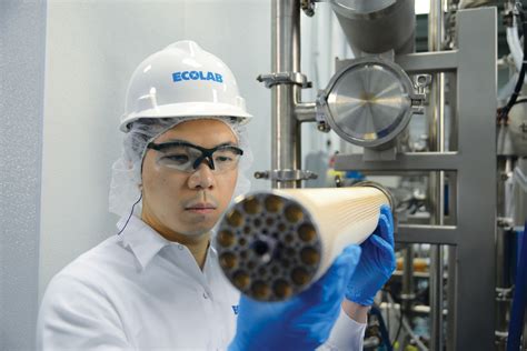 Ecolab precision dispensing system for membranes