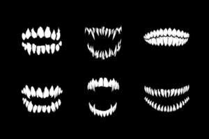 Vampire Teeth Drawing