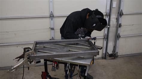 Homemade Welding Fixture Table Workbench built from scratch