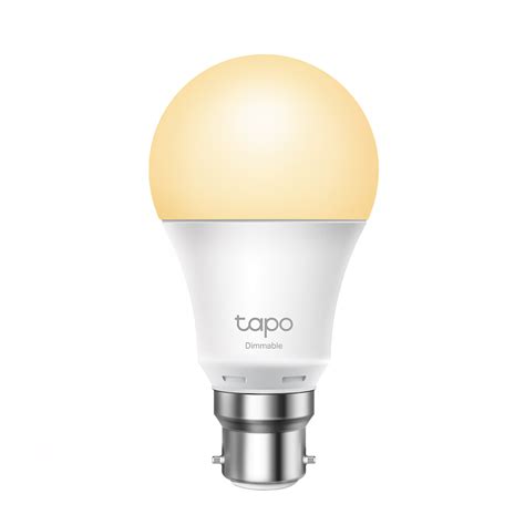 TP-LINK TAPO SMART WI-FI LED LIGHT BULB WITH DIMMABLE LIGHT, BAYONET ...