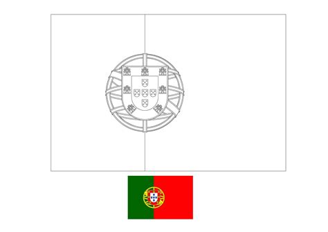 Portugal Flag Coloring Pages - Barry Morrises Coloring Pages