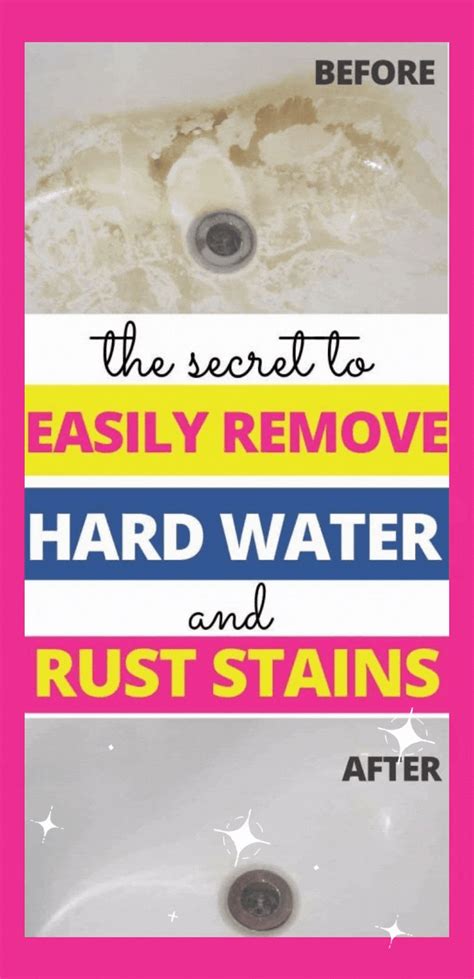 The cleaning hack that will save your sanity! in 2021 | Remove rust stains, Clean rust stains ...