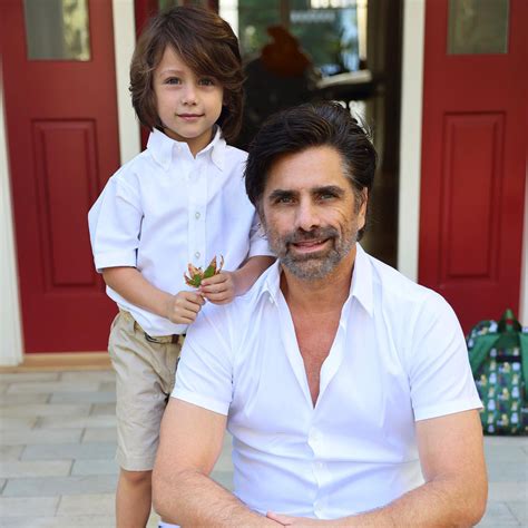 John Stamos tries ’not to cry’ as son Billy starts school