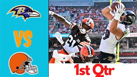 Cleveland Browns vs, Baltimore Ravens Highlights 1st QTR Full HD | NFL ...