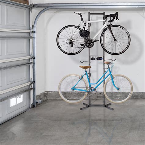 Delta Design Four Bike Free-Standing Rack With Basket & Reviews | Wayfair