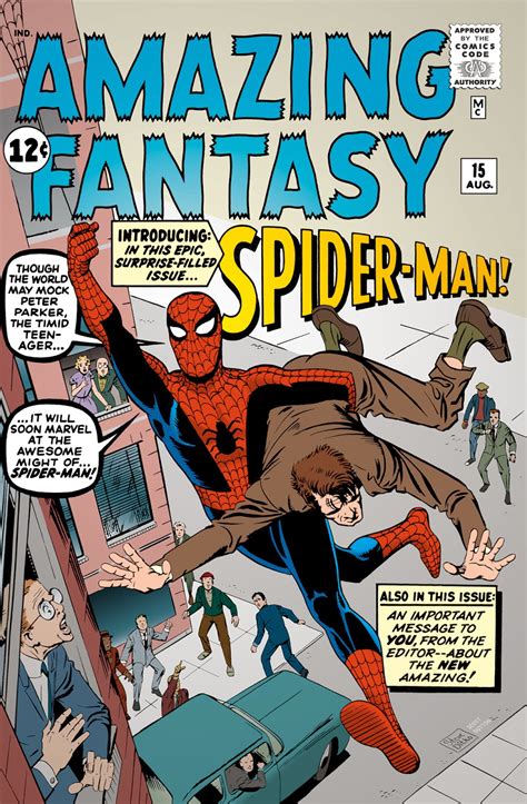 The Cryptic Corridor: Amazing Fantasy #15 - Spider-Man!