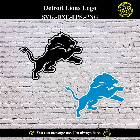 Detroit Lions Logo SVG Vector Digital product - instant down - Inspire Uplift in 2023 | Detroit ...