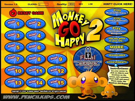 Monkey GO Happy 2 Game - RacingCarGames.com