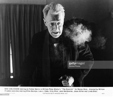 Max Von Sydow starring as Father Merrin in a scene from the film 'The... | Max von sydow, Horror ...