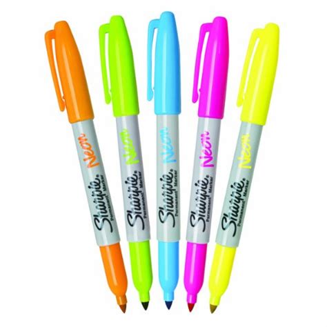 Sharpie Neon Markers 5-Pack - Stuff2Color