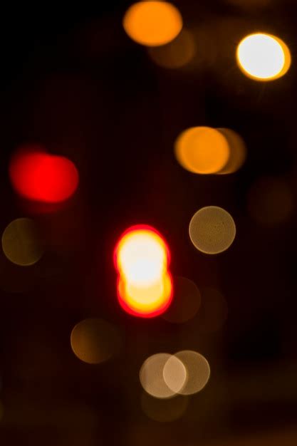 Free Photo | Blurred city lights