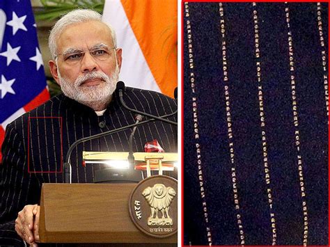 Modi's suit with his name stitched in pinstripes may go for auction | Latest News India ...