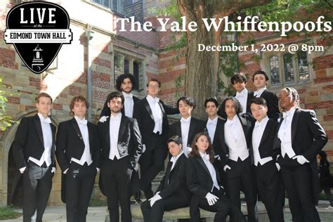 Yale Whiffenpoofs | Edmond Town Hall