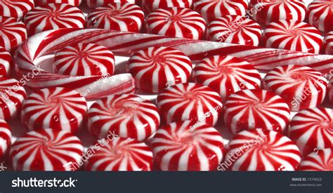 Red White Striped Candy Cane Hidden Stock Photo 1574923 - Shutterstock