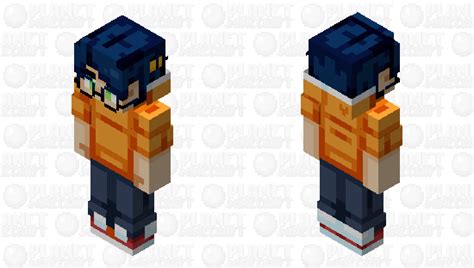 Orange Guy with Glasses (Skinpack Skin #2) Minecraft Skin