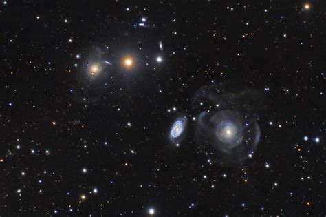 Astronomers Do It In The Dark - ARP 227 - Peculiar Galaxies in Pisces - Arp Galaxies - Galaxies ...