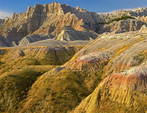 Eroded Buttes Badlands National Park Photograph by Tim Fitzharris - Pixels