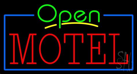 Motel LED Neon Sign | Neon signs, Led neon signs, How to attract customers