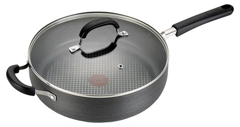 T-fal OptiCook Hard Anodized Titanium Nonstick PFOA Free Saute Pan, 5-Quart Only $31.26!