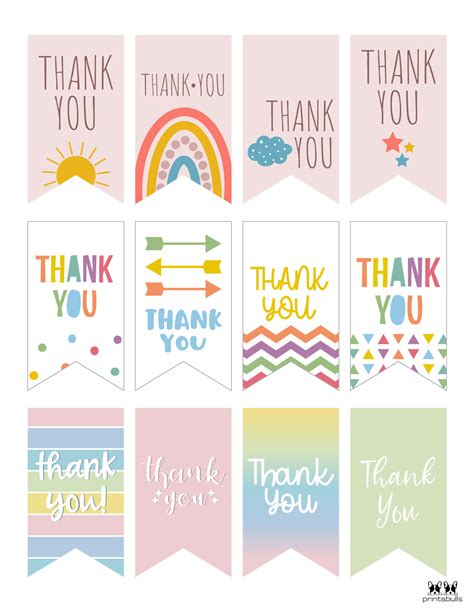 Thank You Tag Printable