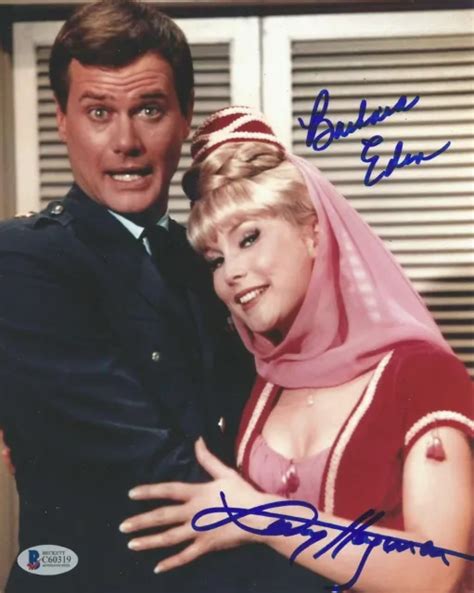 BARBARA EDEN LARRY HAGMAN I DREAM OF JEANNIE Autographed Signed 8x10" Photo £8.90 - PicClick UK